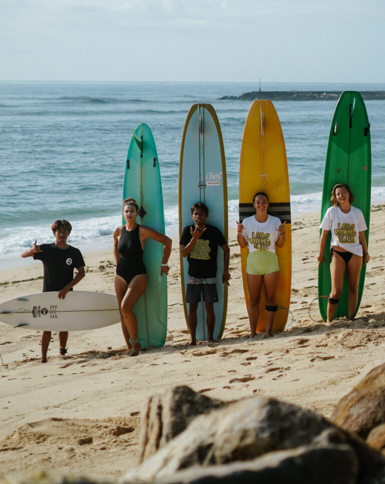 Have Fun Surf Together instructors at our Bali surf school
